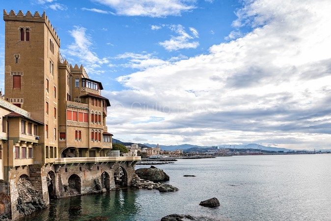 fotografo pegli | pegli lungomare | pegli mare | genova immagini | genova foto | castello vianson | 